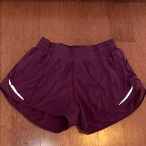 Lululemon hottie hot shorts.